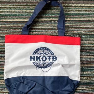 NKOTB cruise 2017 bag New Kids On The Block